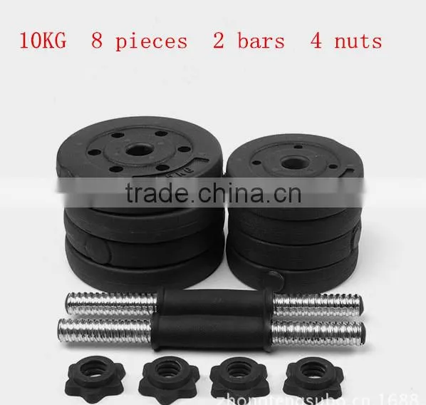 high quality cement dumbbells /barbell set