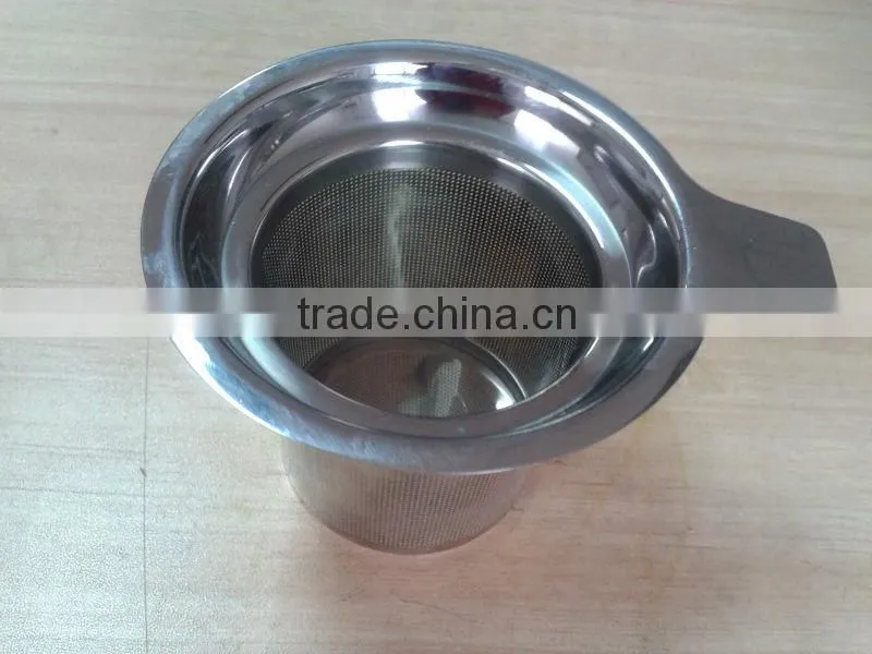 2014 popular etched mesh stainless tea infuser