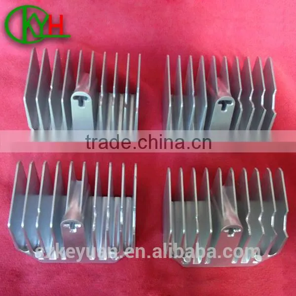 custom high precision aluminum parts by CNC machine