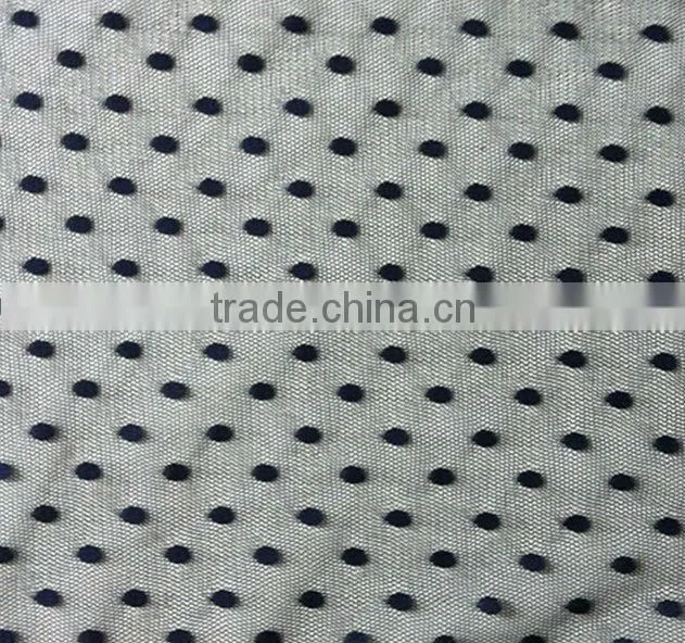 dot fine nylon mesh fabric for dress