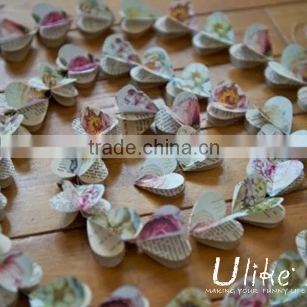 unique party jointed banner paper letter banner 3d banner paper banner garland party decoration tassel garlands