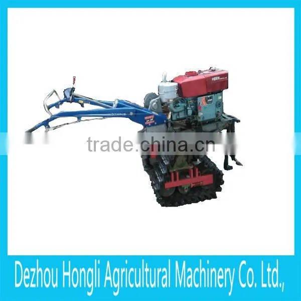 2015 hot sale cultivator with crawler, cultivator with track and crawker walking tractor