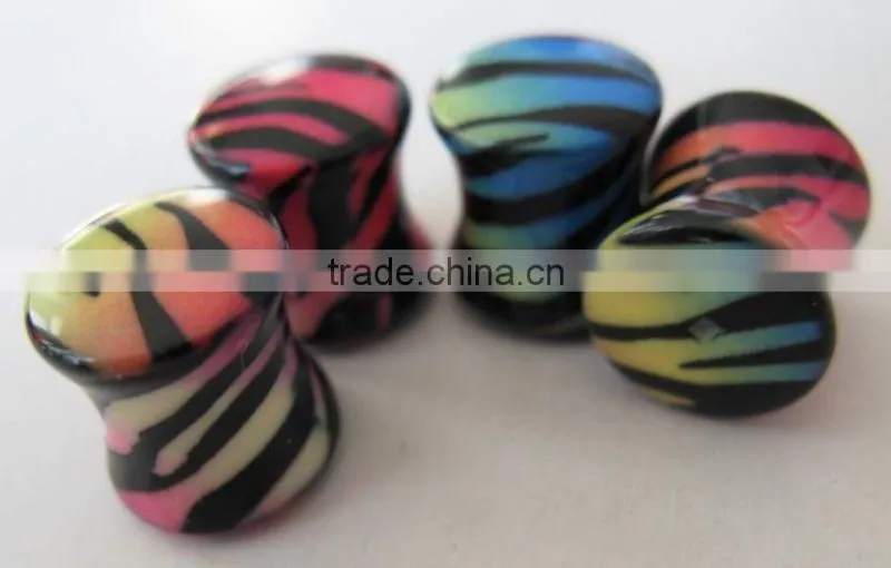 Fake Plug with Crystal stone