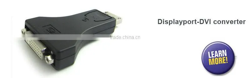 sumsung led tv female mini displayport to dvi adapter
