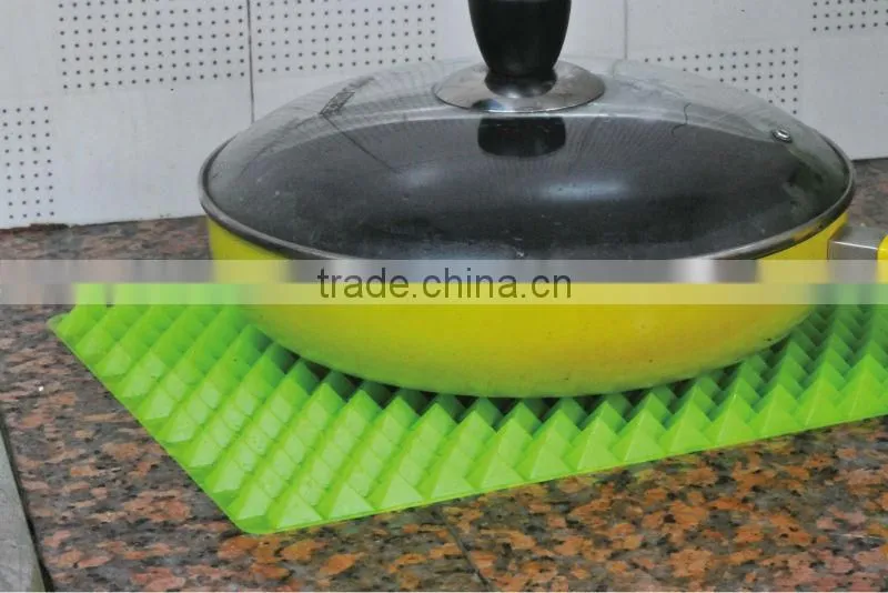 Multipurpose Flexible Non Stick Fat Reducing Silicone Cooking Mat