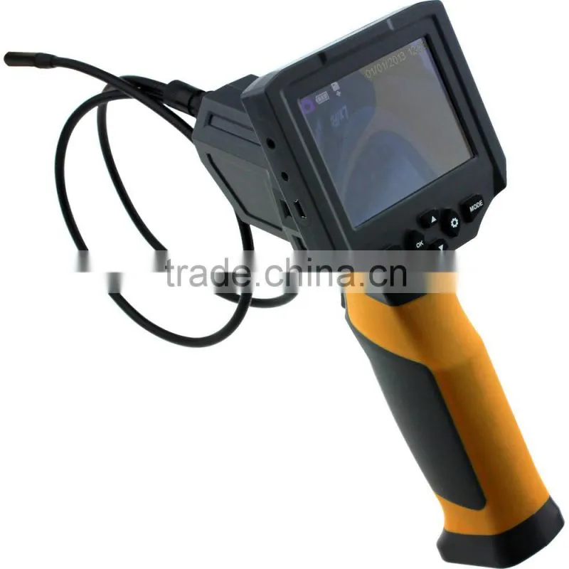Industrial video Inspection 8.5mm camera endoscope snake borescope