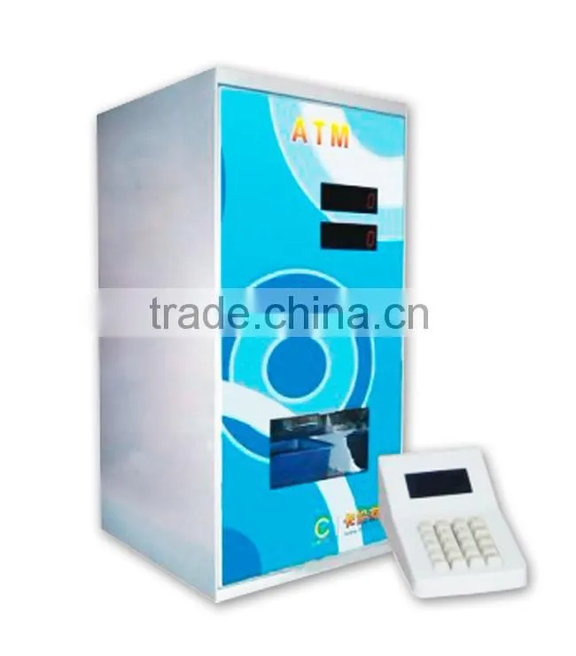 Keyboard token dispenser/token vending machine