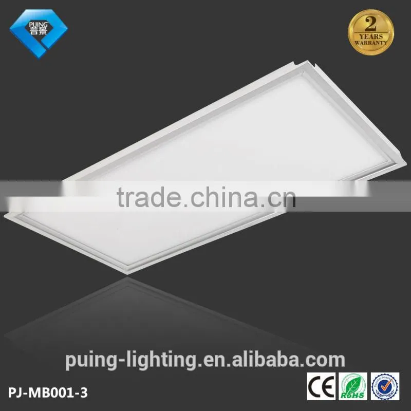 1200x300mm 36w square led recessed panel light for meeting room