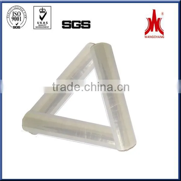 Plastic wrap food grade pvc cling film ,customize logo pvc cling film roll