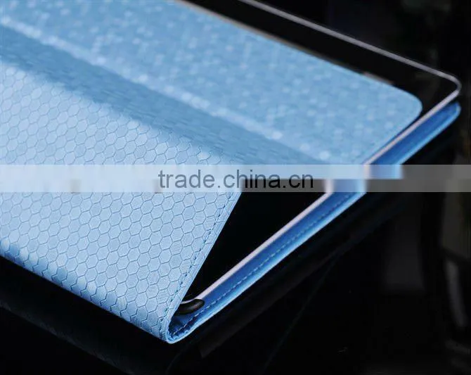 OEM hot selling Leather Case for iPad3 (Leather Case for iPad/GF- iP3-21) (leather case for nook/leather case for htc)