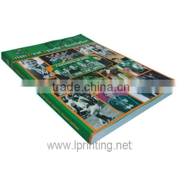 Professional customized offset paperback book, softcover book printing