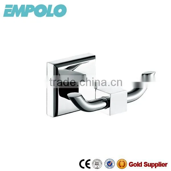 Empolo wall mounted coat rack made of solid brass, wall coat rack 932 04B