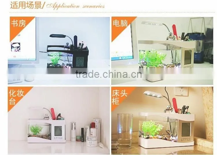 Multifunctional USB lamp led desk lamp with pen holder