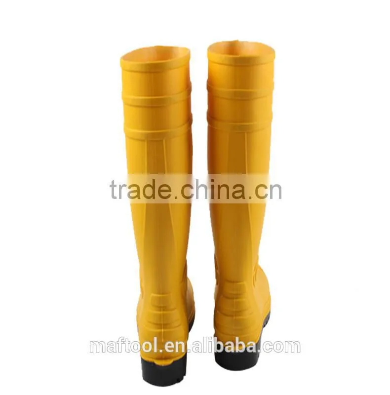 2015 wholesale China factory cheap seal pvc rubber walker man boot, ankle boot, rain boot