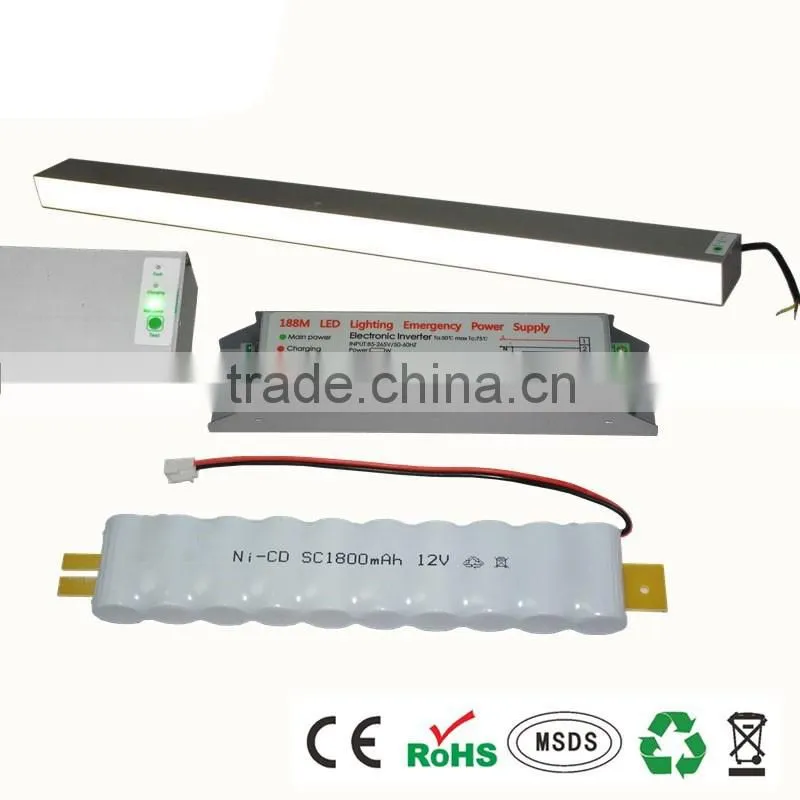 LED line lights emergency power Supply / led Emergency Battery Pack Shenzhen factory manufacturer