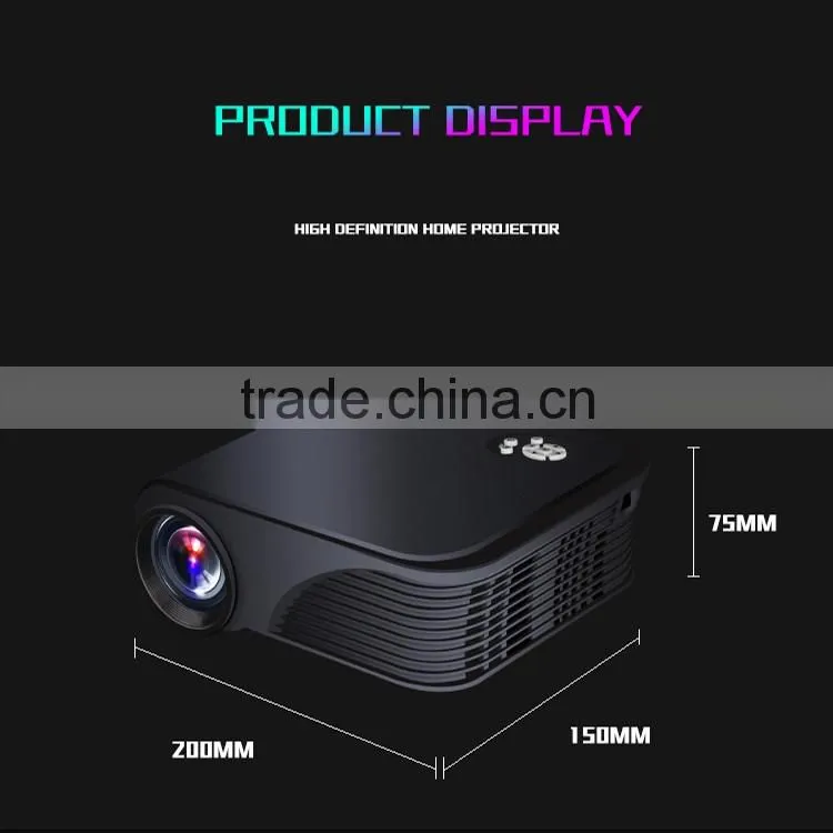 Wholesale 1800Lumens Cheap Mini LED 1080p HD Projector S320 Smart Outdoor Used Projectors Screens
