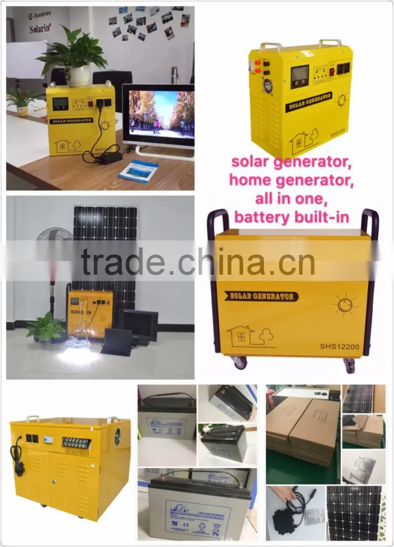 solar power system for small homes,1000w inverter solar power system