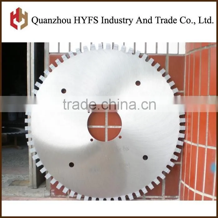 HYFS-SB-03 65Mn German Saw Blade Manufacturer Made Dia 300-3500mm for Stone Cutting