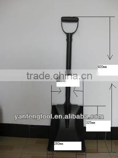 Forged intergrated shovel/three style all metal forged shovel