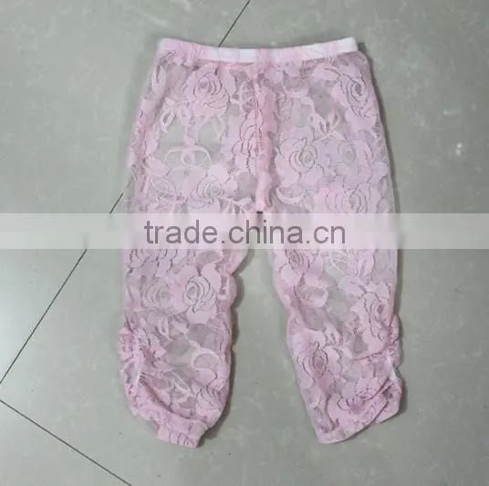 Wholesale cute baby lace legging