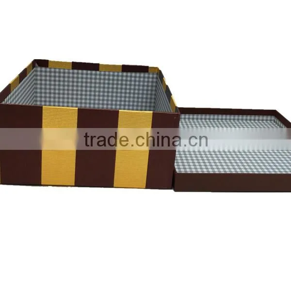 Wholesale Custom Top and Bottom Design Paper Packaging Gift Box