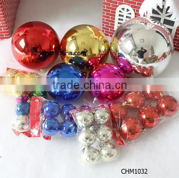 IN STOCK printable outdoor 7cm Christmas balls wholesale