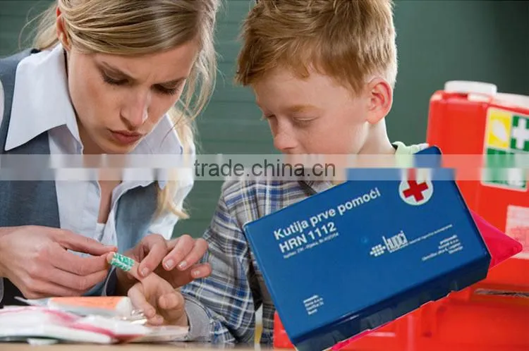 V-FB61 Plastic waterproof car first aid kit box with handle