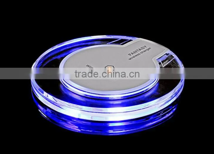 On-board wireless charger Mobile wireless charger stents QI 360 rotary logo emitter wholesale
