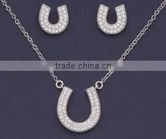 Wholesale fashion silver micro pave set with tourmaline stone