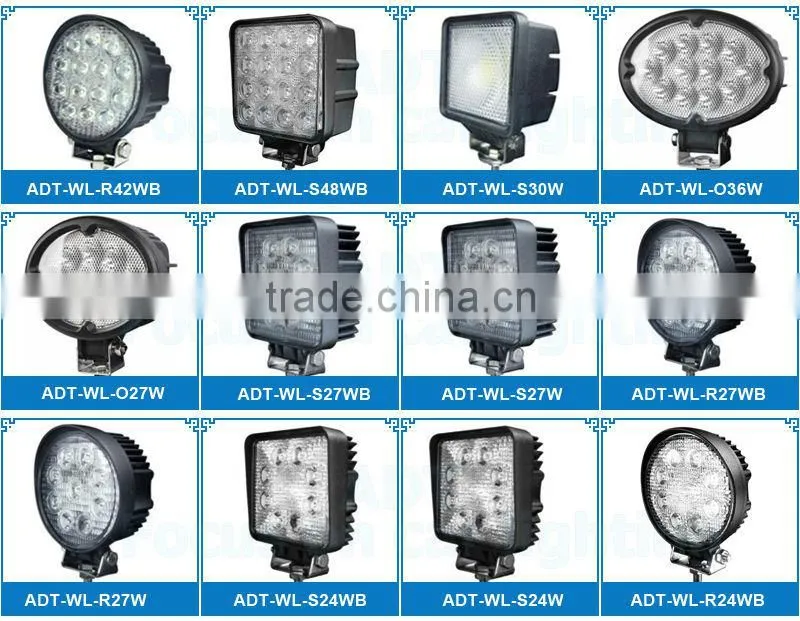 2016 Hot sale Housing Made of Aluminum Automotive LED Driving Light 18W
