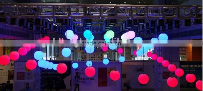 Color Changing LED Light Ball lifting ball dmx dj stage lighting