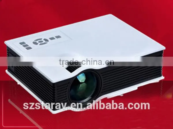 multimedia projector 800*480 Mini LED Home Theater TV Proyector Full HD HDMI Projector UC40