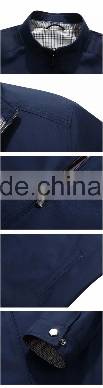 2016 new fashion fancy high quality fashion design men jackets with mandarin collar