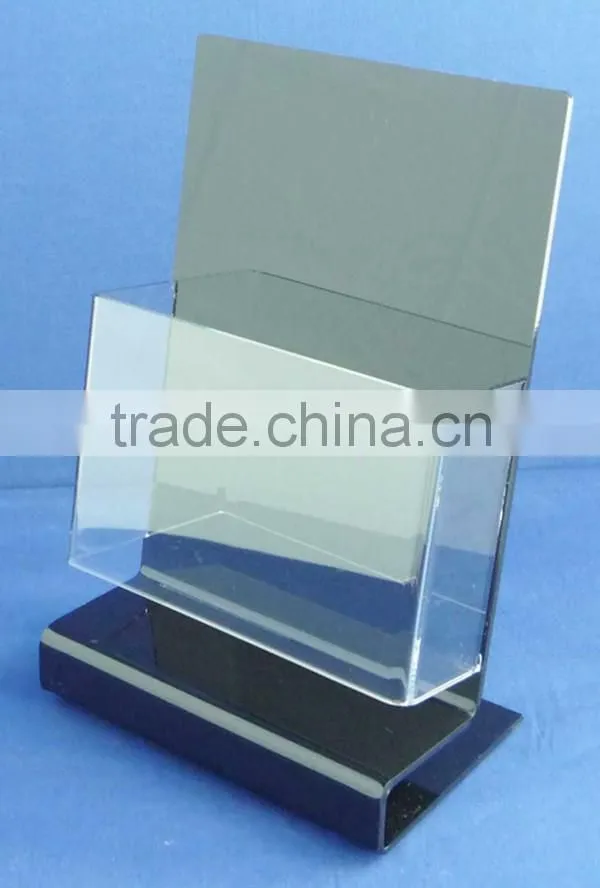 Acrylic magzine display stand