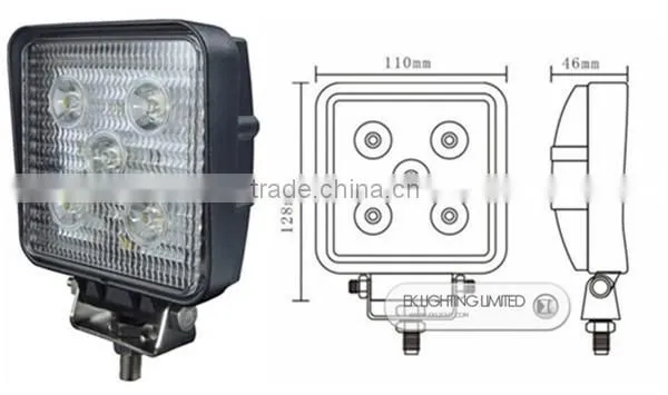 EK Spot/Flood beam 10-30VDC offroad 27w led work light