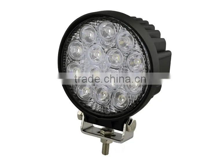 Best selling Auto Parts 42W Led Work Light, Super Bright Offroad 4x4 Accessories 42W Led Work Light