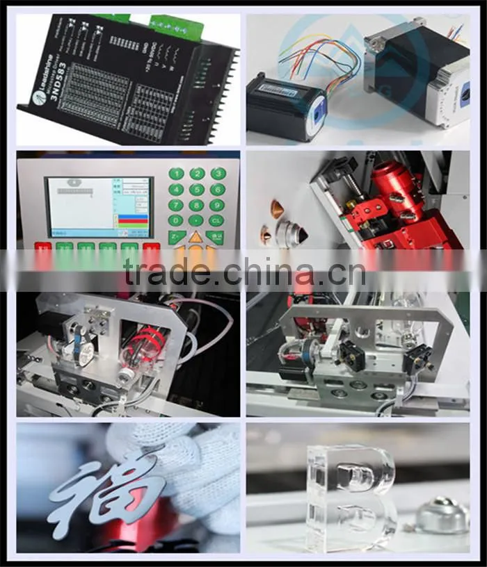 Fast Speed Metal and Nonmetal Laser Cutting Machine for Metal Non Metal Cut