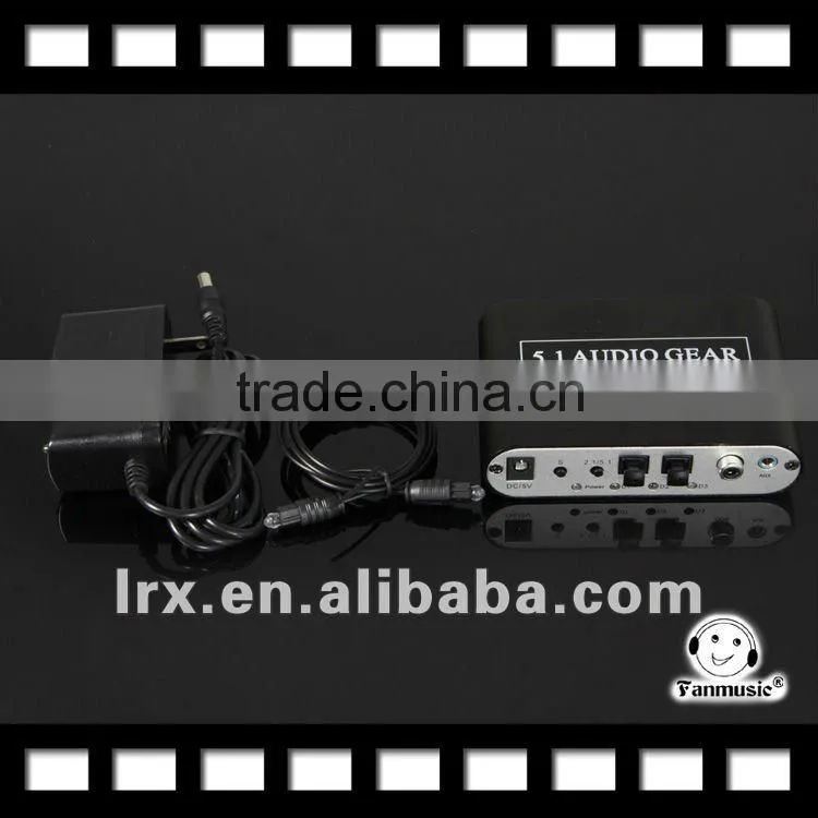 A-C-3 D-T-S 5.1 Audio Gear Digital Sound Decoder