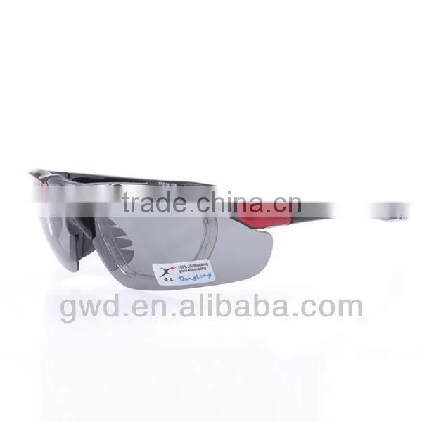 2016 Promotion Fashion Cycling Glasses with interchange lens