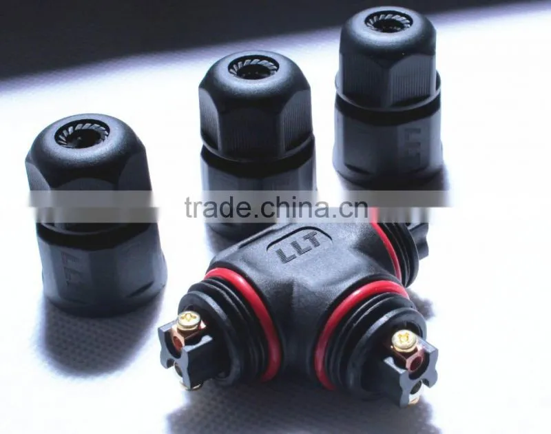 LLT easy to install waterproof T connector field assembly T connector