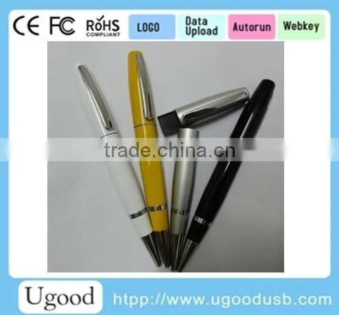 Free laser logo promotion gift metal pendrive,2016 hot sale U-disk with real capacity, bulk cheap flash memory with CE/ROHS