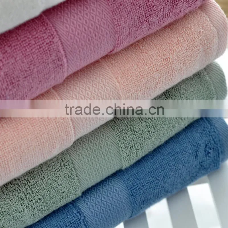 2015 new product bamboo fiber bath towel