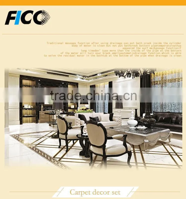 Fico PTC-126G-DY, tile to carpet transition strip