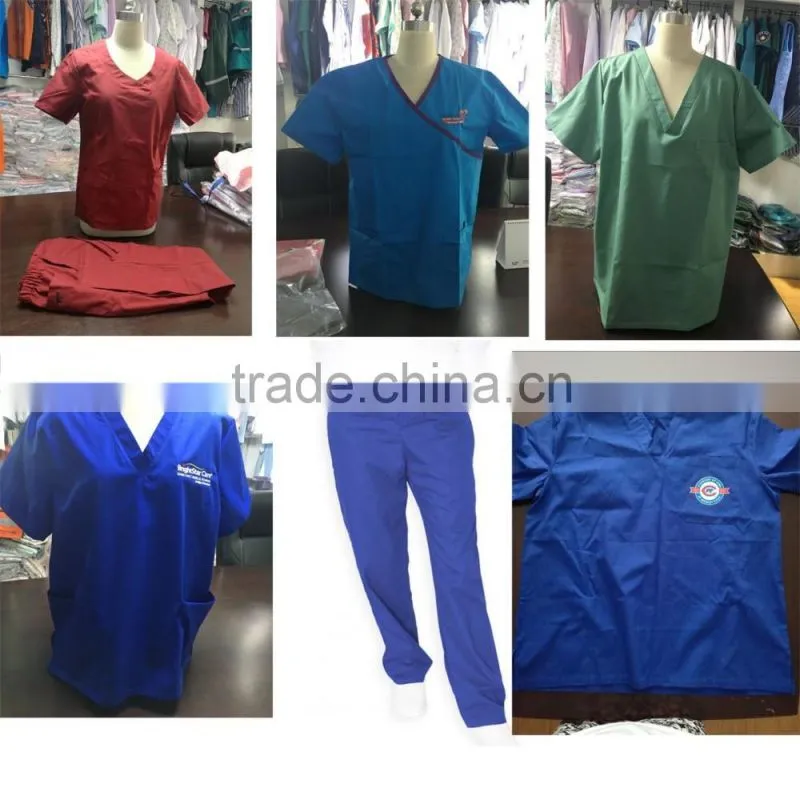 chlorine resistant scrubs sets for men and woman