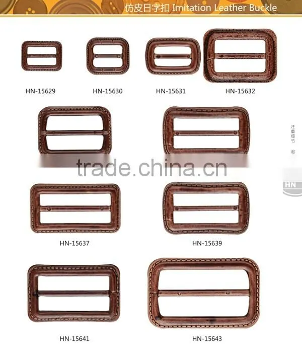 eco-friendly plastic ABS imitation leather buckle