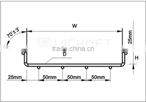 (UL, CUL .CE.SGS)spider bracket steel wire cable tray