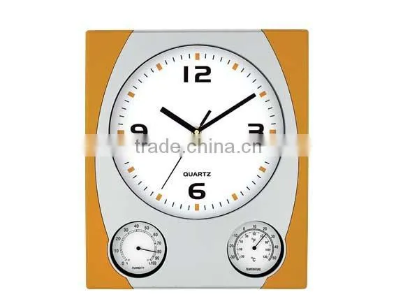 Plastic Weather Station Clock YZ-8933D