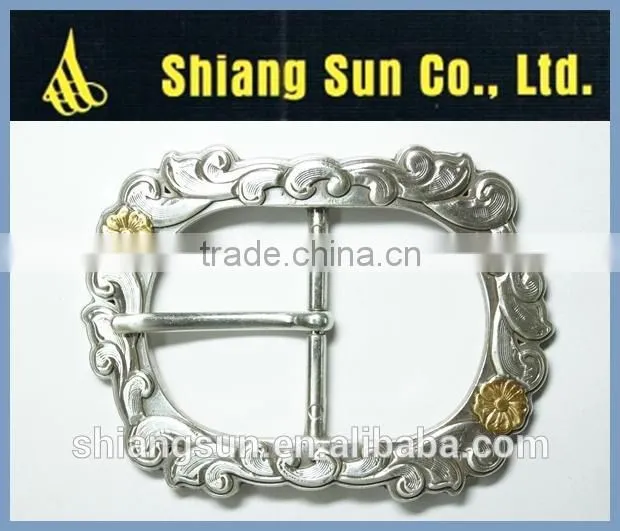 Fashion new design men's leather belt rhinestone fancy belt