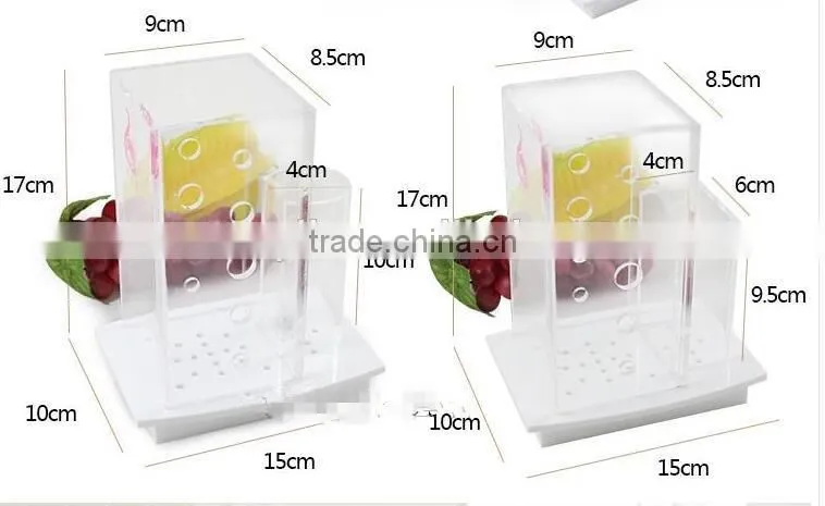 tableware acrylic organizer display holder