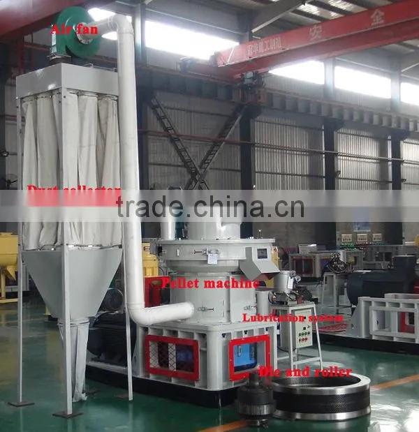1-1.5ton/h biomass pellet mill/rubber wood pellet machine